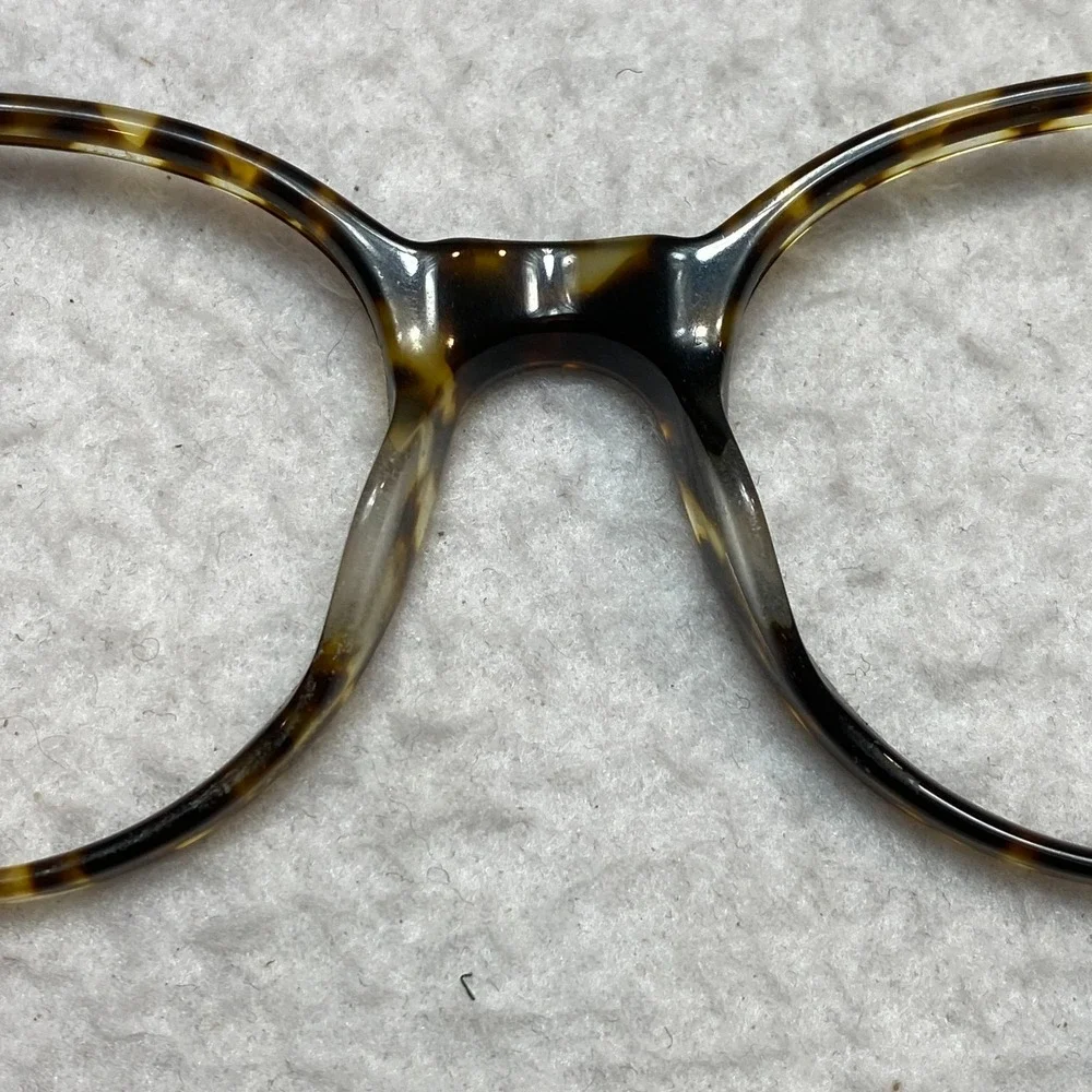 Raen Marin 48 Eyeglasses Brown Havana Brindle Tortoise 48-18-145 Handmade